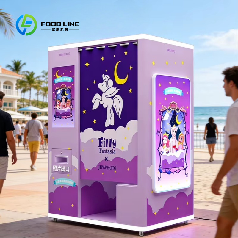 Commercial Photo Printing Kiosk - custom self service photo booth selfie