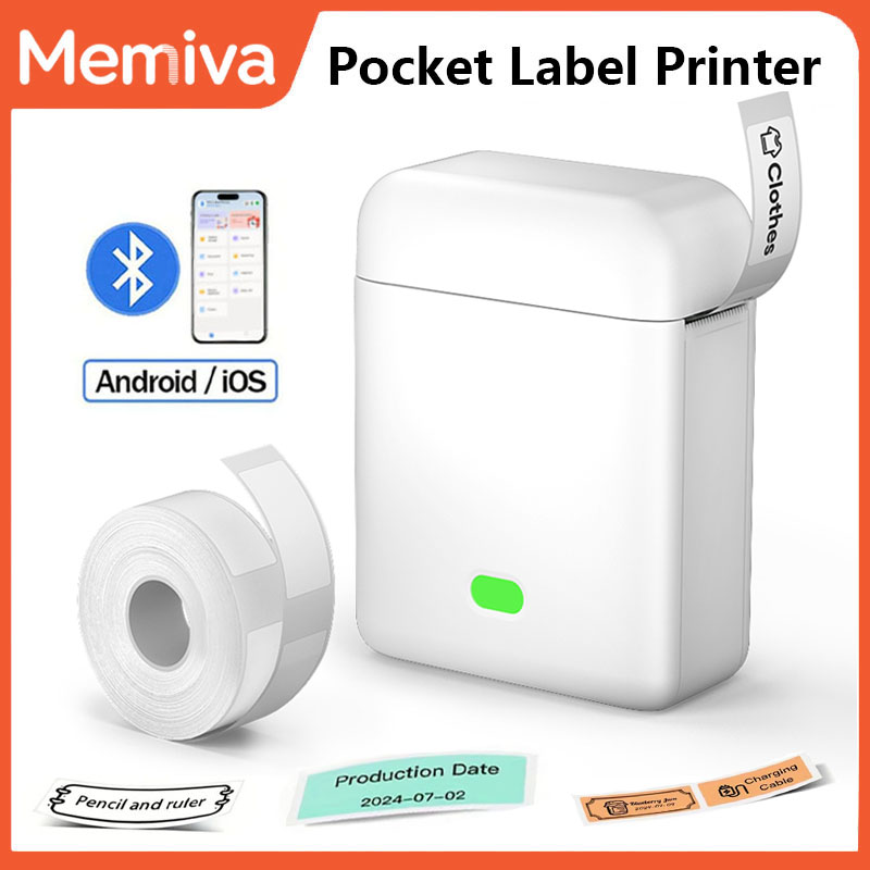 Commercial Photo Printer - Memiva L12 Portable Thermal Label Printer