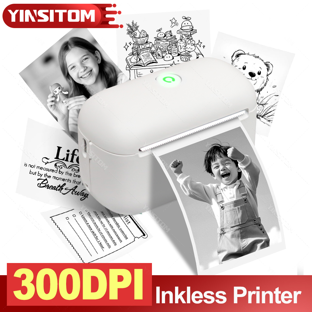 Commercial Photo Printer - F2 HD 300dpi Mini Thermal Label