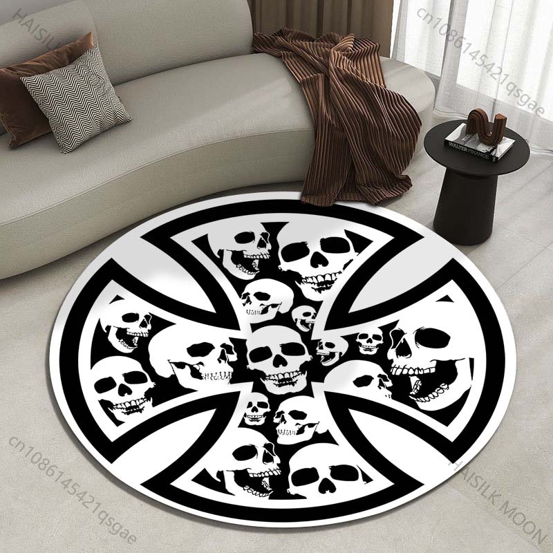 Commercial Printing And Design - Creative skulls and cross pattern design