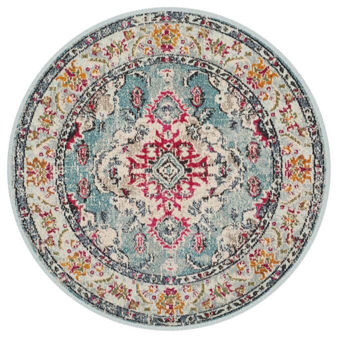 Commercial Printing And Design - Nordic Retro Ethnic Jacquard Mandala Round
