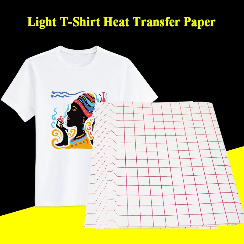10 Sheets Inkjet Heat Transfer - огляд і ціна White Toner Transfer Paper