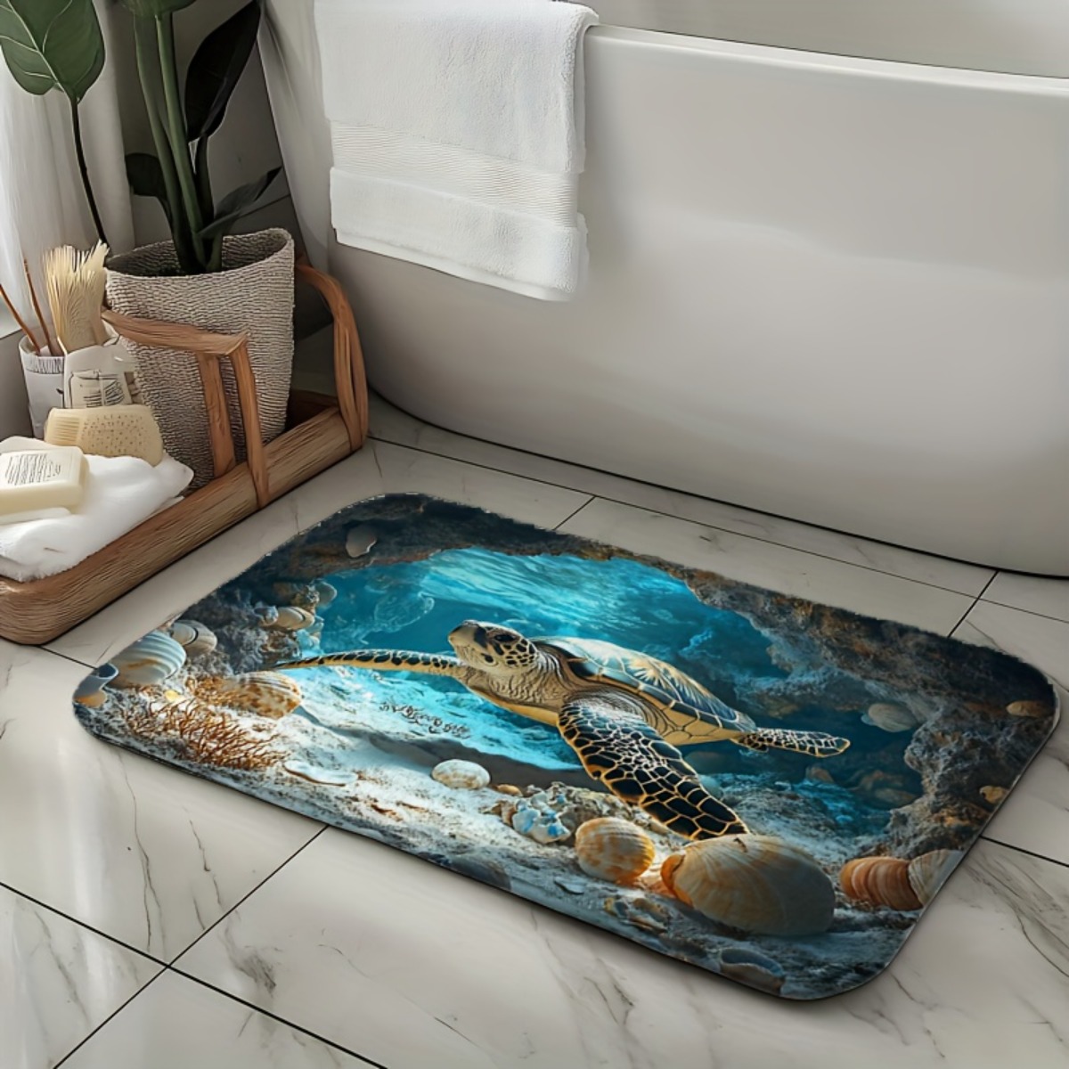 Sea Turtle Rug Velvet Flannel  - огляд і ціна Commercial Printing And Design