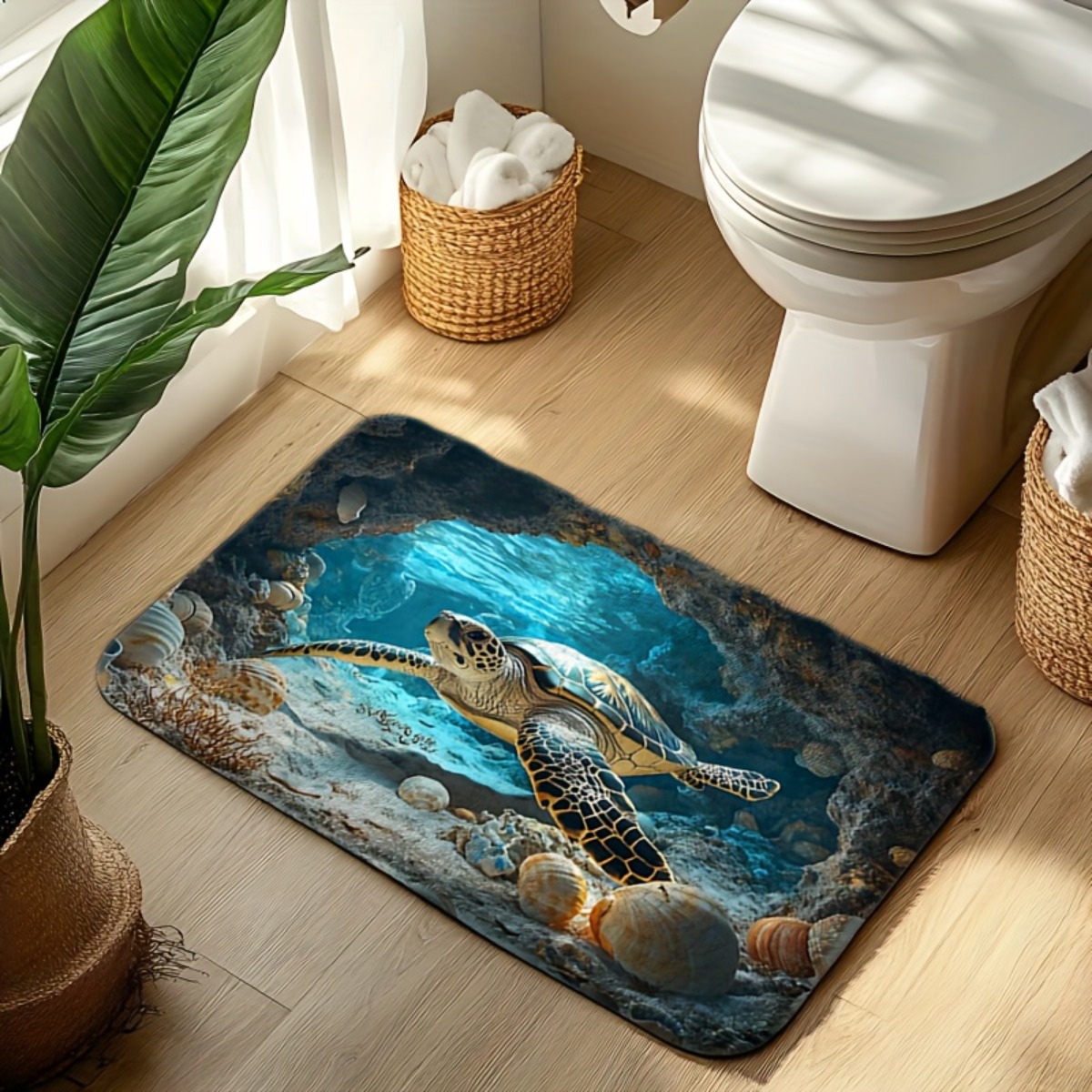 Sea Turtle Rug Velvet Flannel  - огляд і ціна Commercial Printing And Design