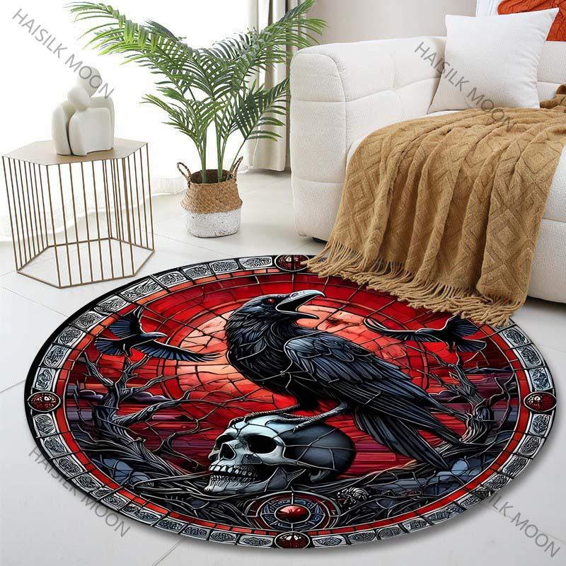 Multiple sizes Raven skull the - огляд і ціна Commercial Glass Printing