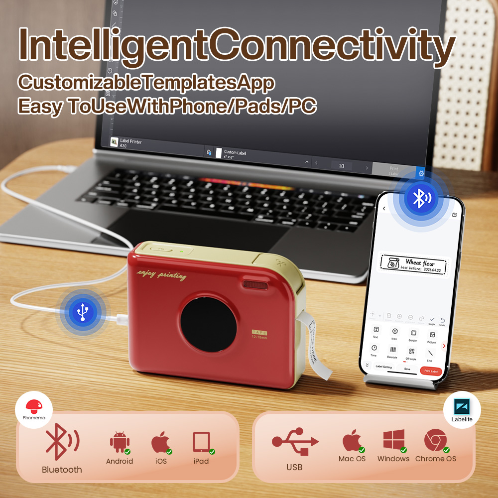 Phomemo A30 Label Printer Mini - огляд і ціна Commercial Photo Printer