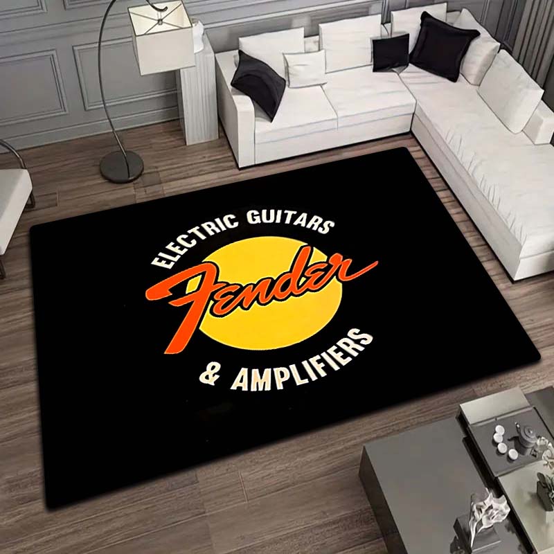 Vintage Rock Music Print Rug E - огляд і ціна Commercial Printing And Design