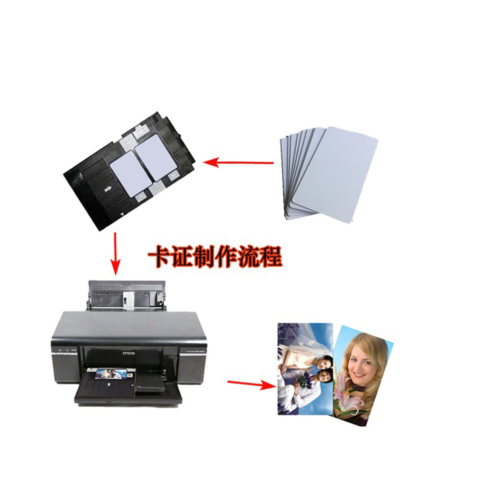 20PCS Glossy White Blank Inkje - огляд і ціна Commercial Printing Machine