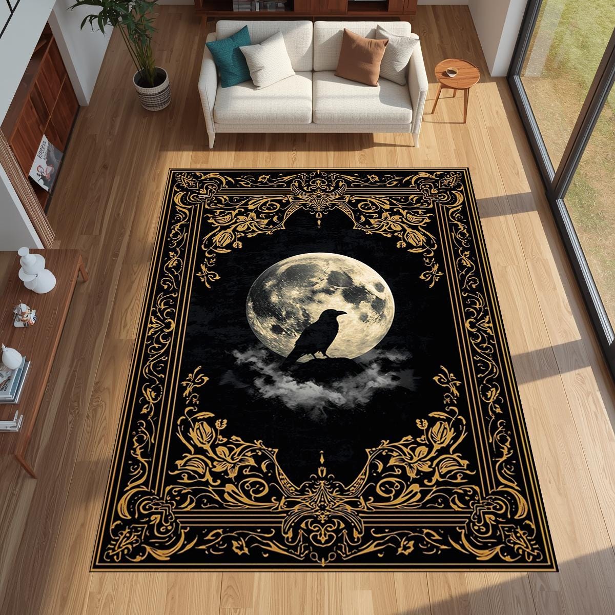 Gothic Golden Raven Full Moon  - огляд і ціна Commercial Printing Machine