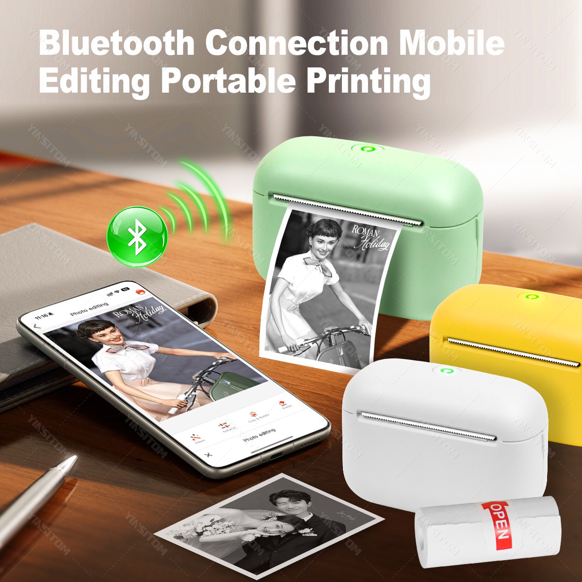 F2 HD 300dpi Mini Thermal Labe - огляд і ціна Commercial Photo Printer