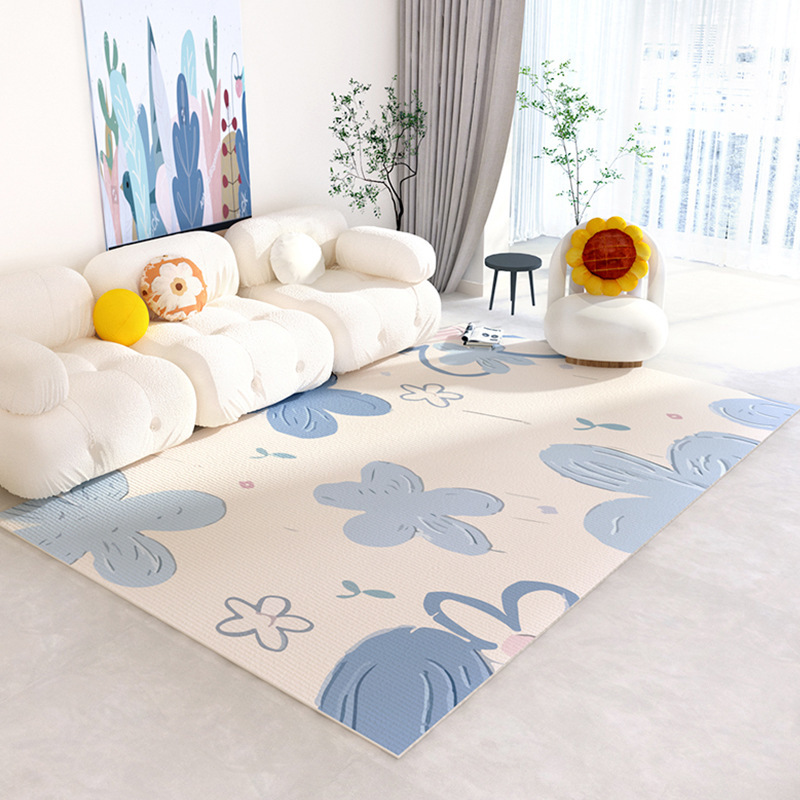 Blue Floral Print Rug Fresh Sp - огляд і ціна Commercial Printing And Design