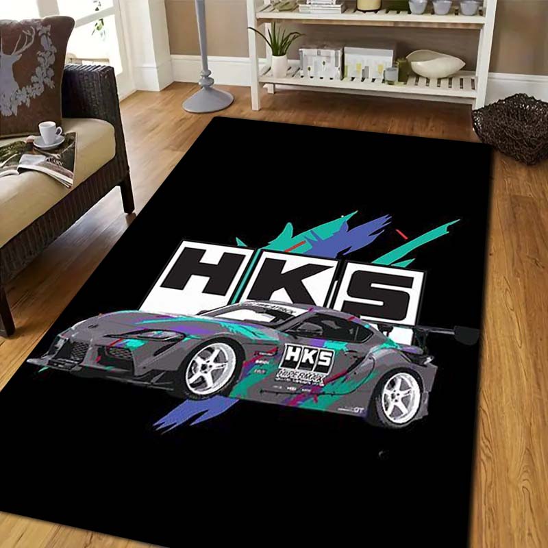 3D Racing H-HKS Print Area Rug - огляд і ціна Commercial Printing Machine