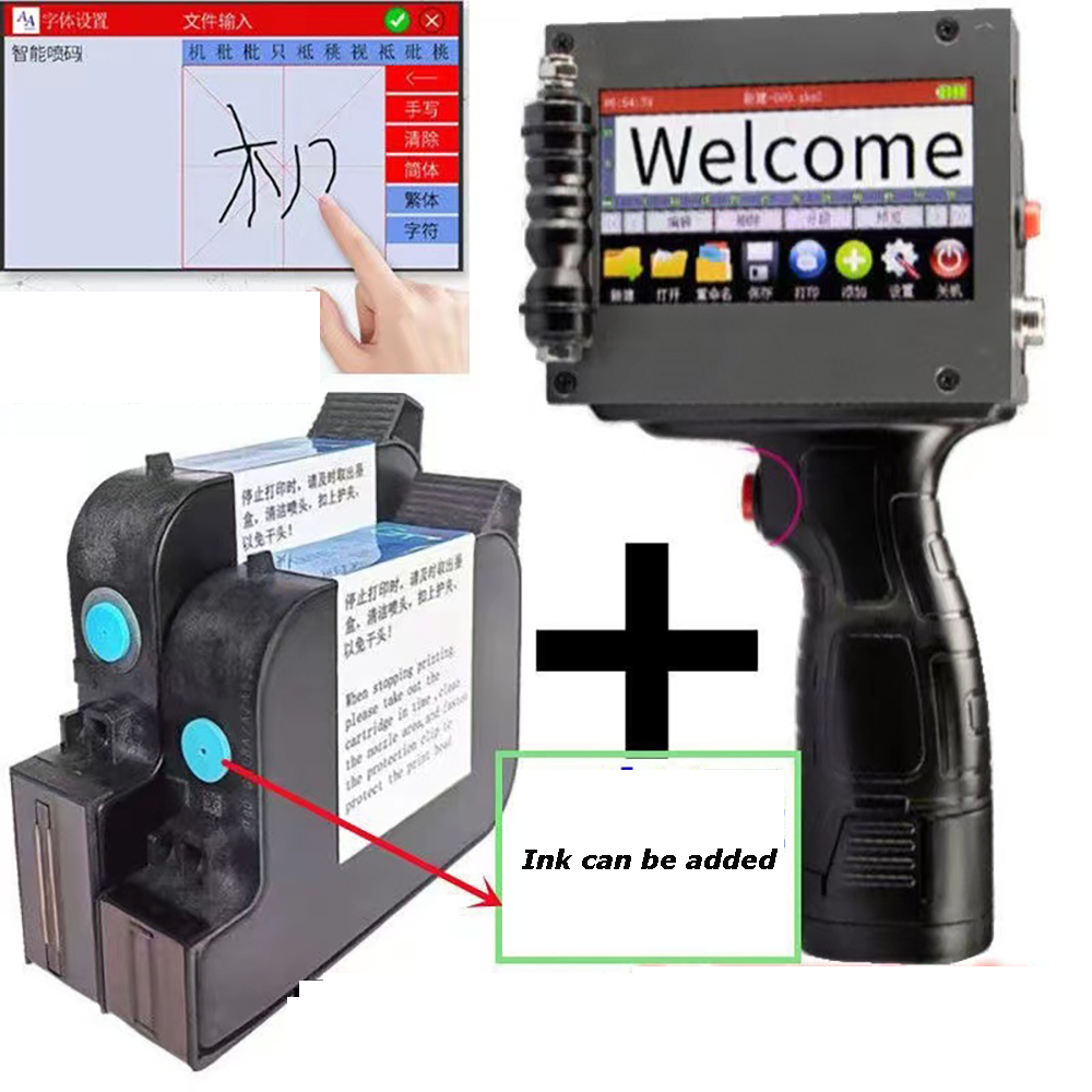 Handheld 50mm Large Font Codin - огляд і ціна Commercial Label Printing Machine