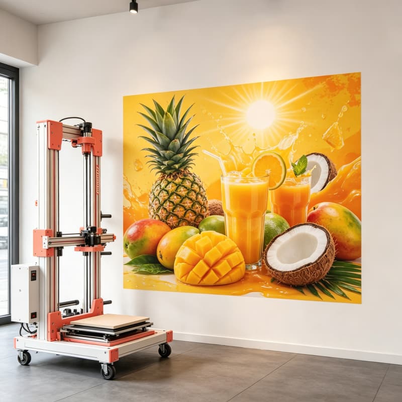Commercial Grade UV Wall Print - огляд і ціна Commercial Glass Printing