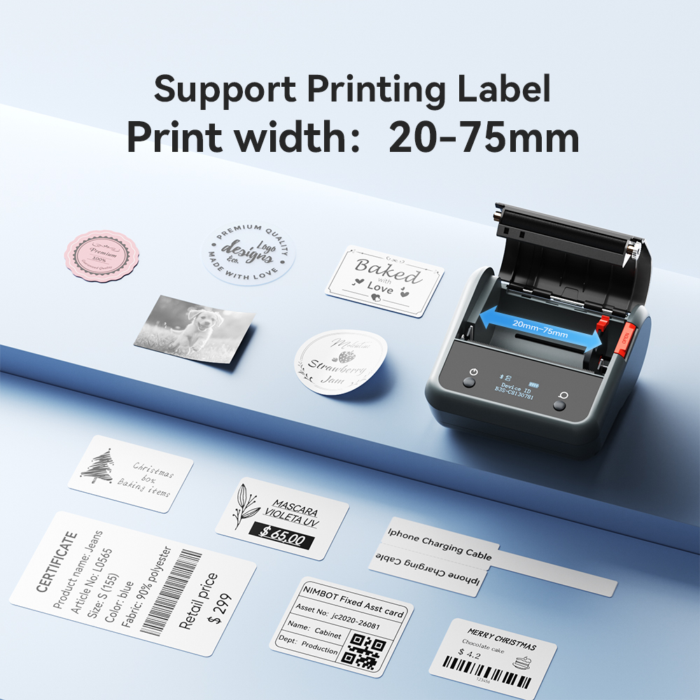 Niimbot B3S Wireless Label Pri - огляд і ціна Commercial Label Printing Machine