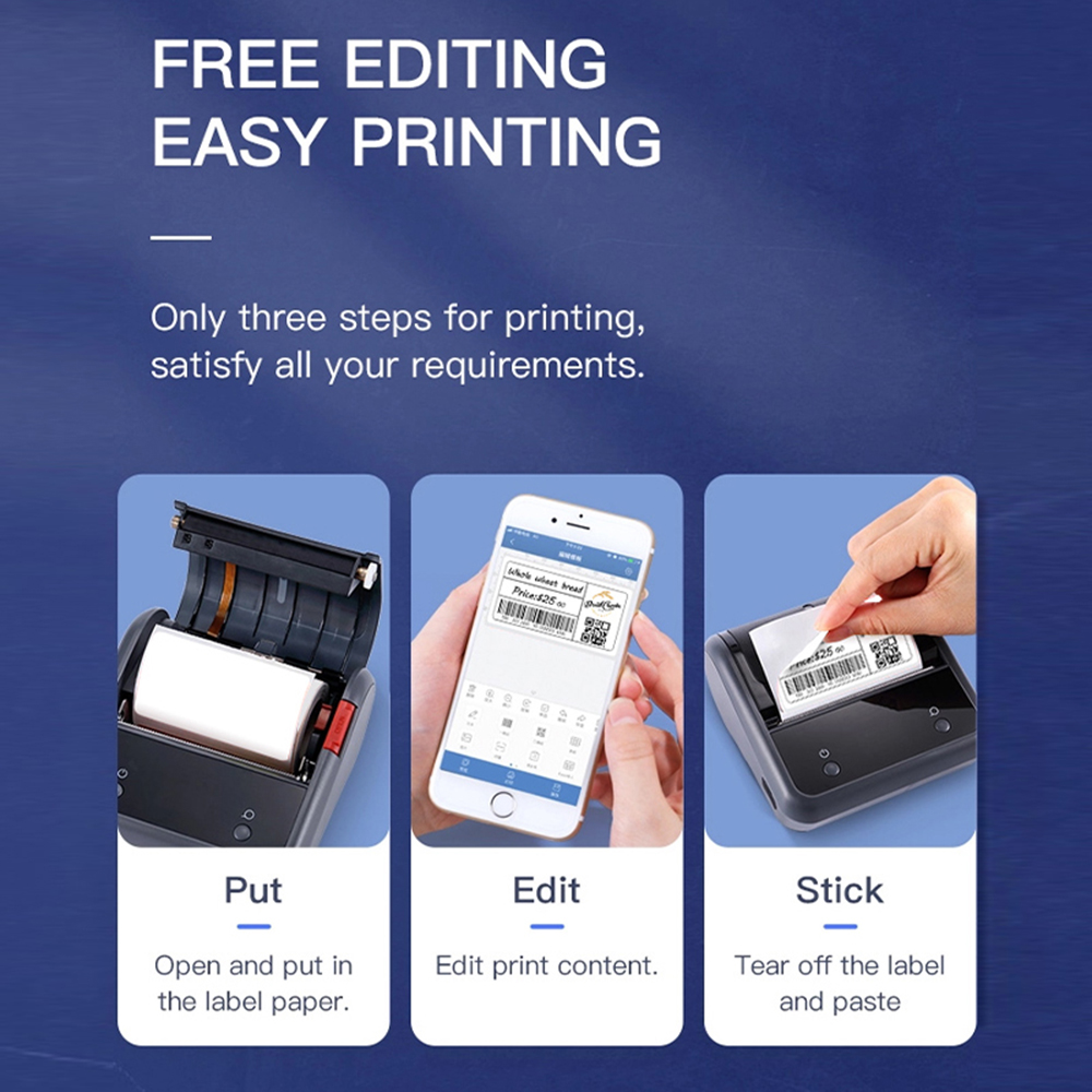 Niimbot B3S Wireless Label Pri - огляд і ціна Commercial Label Printing Machine