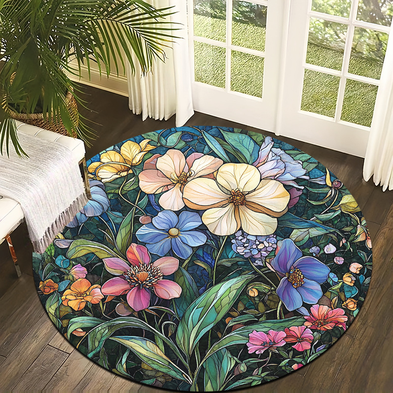 Dark Teal Background Stained G - огляд і ціна Commercial Glass Printing