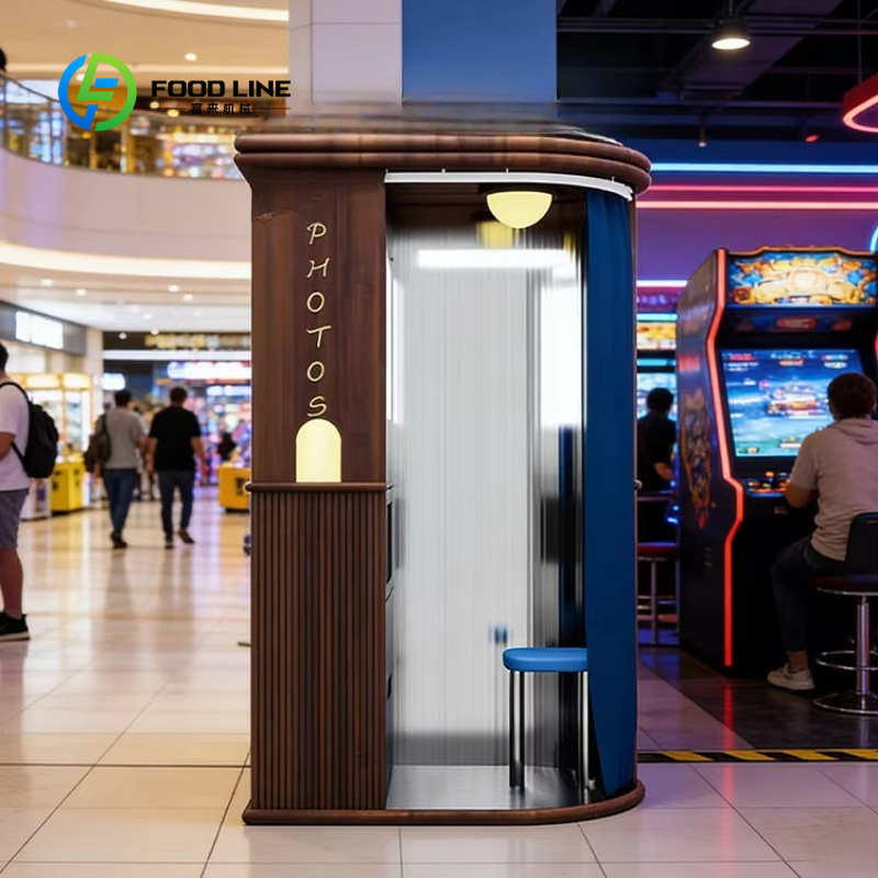custom enclosed photo booth no - огляд і ціна Commercial Photo Printing Kiosk