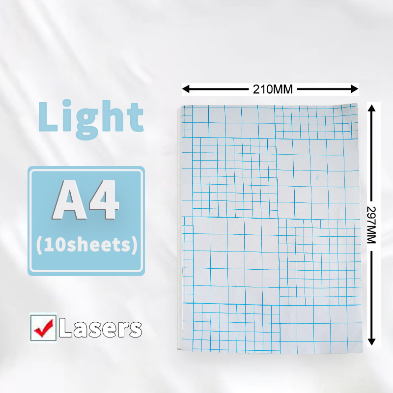 10sheets A4 Laser Heat Transfe - огляд і ціна White Toner Transfer Paper