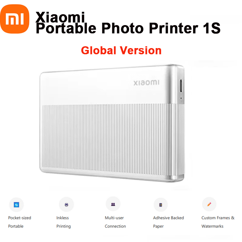 Xiaomi Pocket Photo Printer 1s - огляд і ціна Commercial Photo Printer