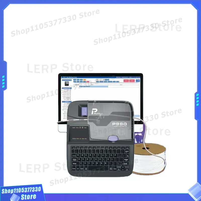 P990 Digital Cable Label Print - огляд і ціна Commercial Label Printing Machine