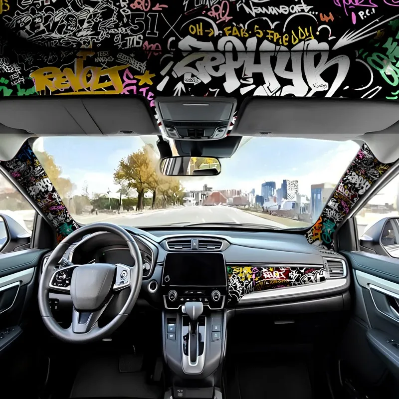 Graffiti Pattern Car Interior  - огляд і ціна Embroidery Digitizing Software
