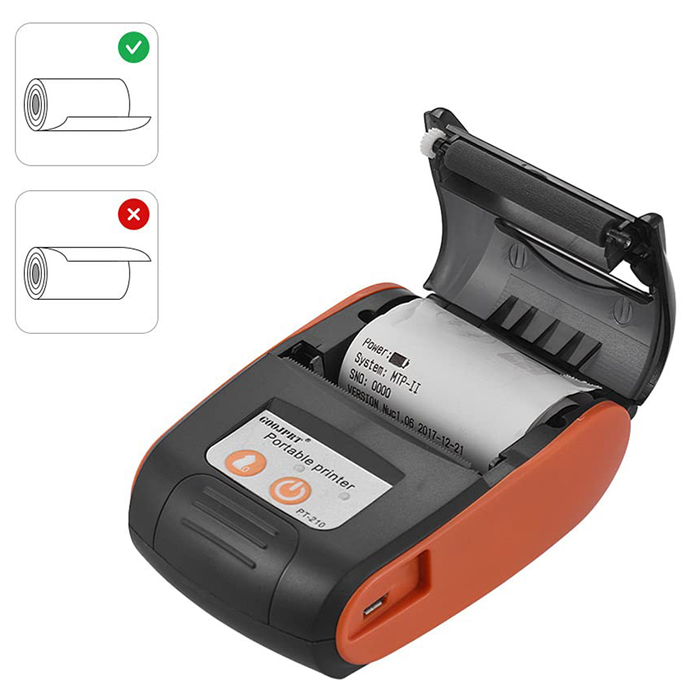 Mini Portable Thermal Receipt  - огляд і ціна Commercial Label Printing Machine